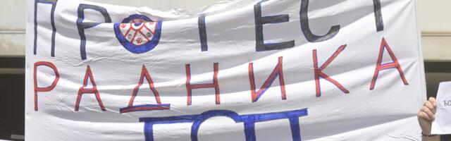 Protest radnika beogradskog GSP-a, četiri zahteva za Vladu Srbije