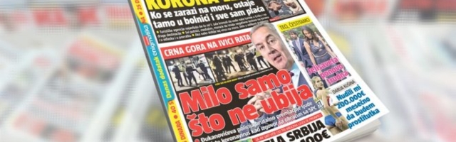 SAMO U DANAŠNJEM INFORMERU:  Crna Gora na ivici građanskog rata: MILO SAMO ŠTO NE UBIJA!