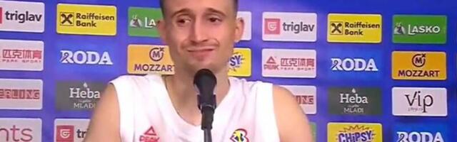 Naš košarkaš posle pobede nad ne može da prestane da uzdiše i hukće i ceo internet ga obožava zbog toga
