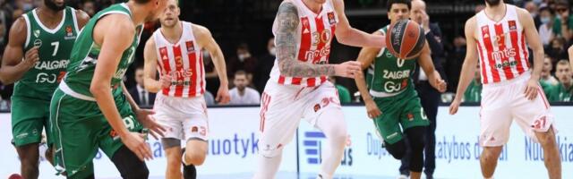 ZVEZDA BRILJIRALA, PA SVE PROSULA: Drama u Kaunasu pripala Žalgirisu - NOKDAUN crveno-belih u produžetku!