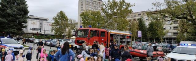 Nedelja Sektora za vanredne situacije: Održan taktičko - tehnički zbor na Trgu Radomira Putnika (FOTO)