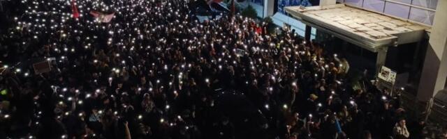 Buka tokom dnevnika RTS-a: Studenti uzvikuju - izlazite napolje (VIDEO)