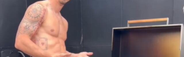 ODUŠEVIO IZBOROM PESME Zlatan Ibrahimović raspalio roštilj i pustio hit pesmu srpske pevačice (VIDEO)