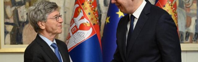 Vučić se sastao sa Džefrijem Saksom: Jedan od najvećih ekonomista našeg doba (FOTO)