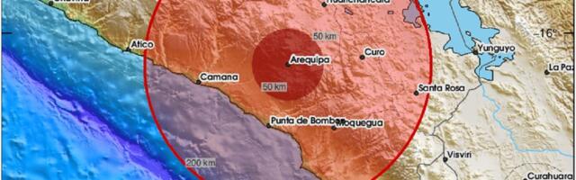 Zemljotres jačine 5,8 stepeni u blizini obale severnog Perua