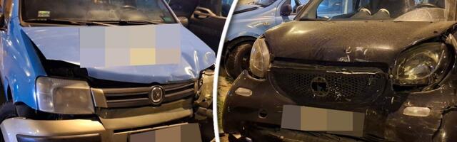 Sudar kod "Immo centra": "Stigli" se dostavno vozilo i "smart"