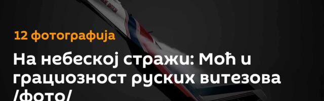 На небеској стражи: Моћ и грациозност руских витезова /фото/