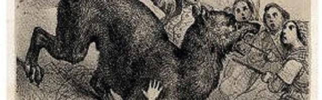 Zver je bilo misteriozno stvorenje slično vuku koje je terorisalo šta je stiglo, a samo je jedna osoba uspela da se izvuče iz ovih čeljusti