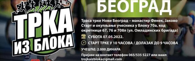 Od Novog Beograda do Feneka: Humanitarna Trka iz bloka u subotu, svi će trčati iz ISTOG RAZLOGA