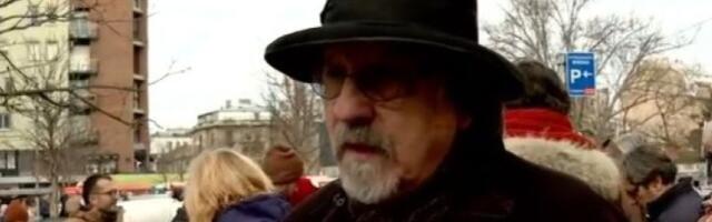 Glumac Caci Mihailović podržao studente: Ako ne znate o čemu se radi u zemlji - pitajte unuke studente i srednjoškolce