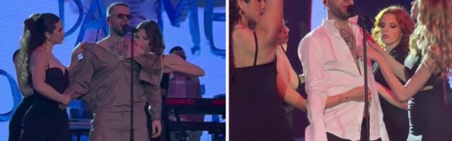 STRIPTIZ U SAVA CENTRU: Vladu Maglu plesačice SKINULE pred suprugom! ŠOK! (VIDEO)