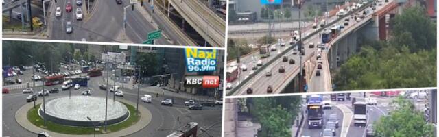 GUŽVE NA AUTOKOMANDI, PANČEVCU I U TAKOVSKOJ: Jutarnji špic u blažoj varijanti, Gazela prohodna, nigde u gradu nema većih zadržavanja (FOTO)