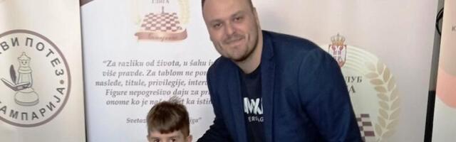 JAKŠA NOVA ŠAHOVSKA NADA: Osmogodišnji Paraćinac pobednik turnira „Aleksandar Inđić“