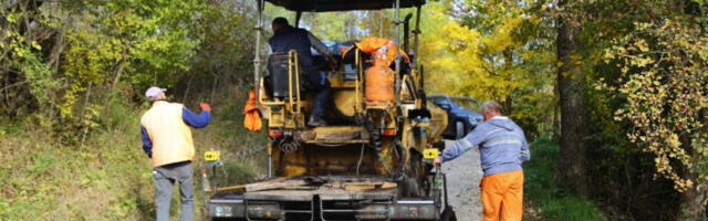 Asfaltiranje deset putnih pravaca u Mokroj Gori