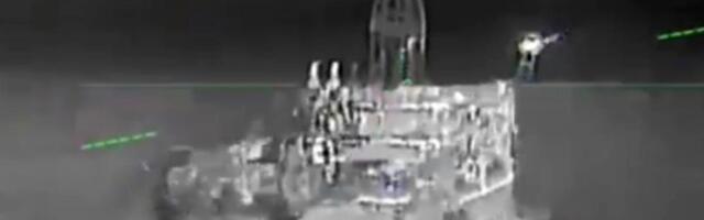 UKRAJINCI OBJAVILI SNIMAK: Pogođene tri ruske naftne platforme Lukoila (VIDEO)