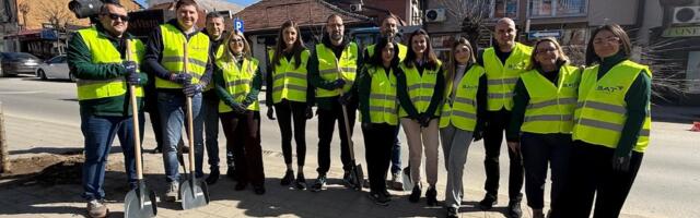 Zaposleni kompanije BAT u akciji ozelenjivanja Vranja