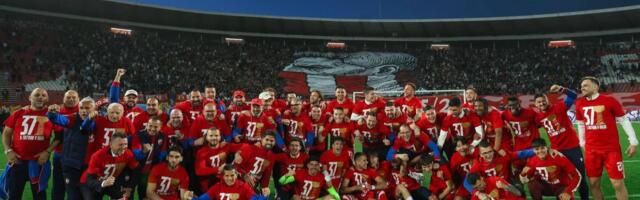 Zvezda zove navijače: Dođi na proslavu titule i obezbedi šampionsku majicu