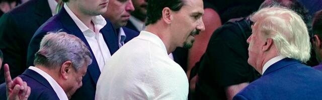 Igra Švedska? Ibrahimović je izabrao UFC i otišao do Bele kuće na druženje sa Trampom! /FOTO/