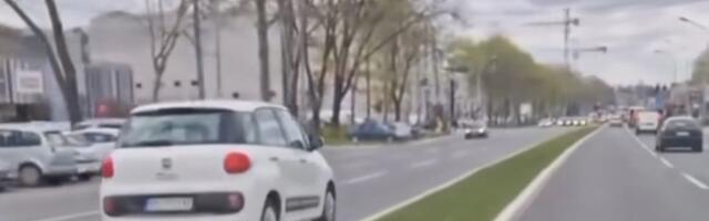 Da li je ovo moguće? Bahati vozač ugrožava živote na Karaburmi - suprotan smer mu nimalo ne smeta! (VIDEO)