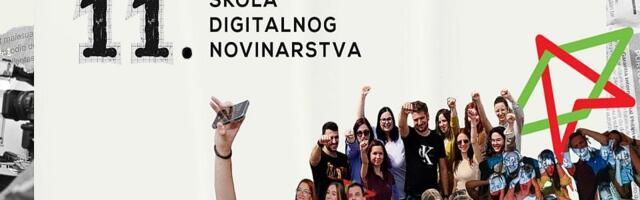 Otvoren konkurs za jedanaestu Školu digitalnog novinarstva