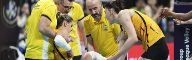 Horor povreda Srpkinje: Katarina Dangubić uništila koleno, strava i užas na terenu (VIDEO)