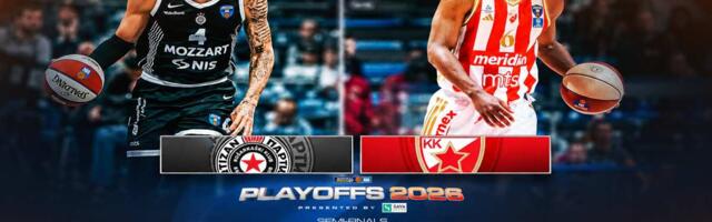 Večiti derbi za finale ABA lige: Partizan i Zvezda otvaraju polufinale