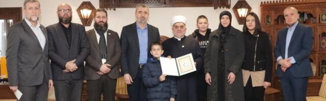 Predsjednik Mešihata primio porodicu rah. Fahrudina Latifovića