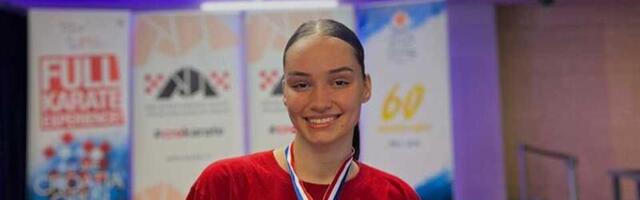 Dunja Rajić se okitila bronzom na međunarodnom karate turniru u Rijeci