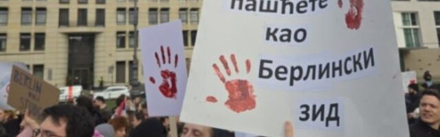 "Pašćete kao Berlinski zid": Studentima stiže podrška iz Nemačke (FOTO, VIDEO)