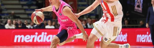 Zvezdina rutinska pobeda nad Megom: Batler uživo gledao raspoloženog Miljenovića (VIDEO)