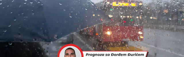 Danas oblačno i vetrovito, kiša očekuje OVE delove Srbije: Temperatura do 12 stepeni