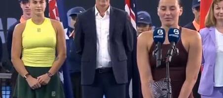 UKRAJINKA NIJE NI SPOMENULA SABALENKU, NAJBOLJA NA PLANETI JOJ ODRŽALA LEKCIJU! Htela je u zemlju da propadne posle govora sjajne Beloruskinje!