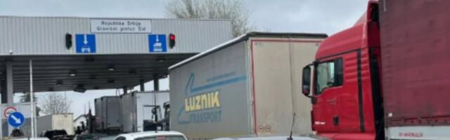 AMSS: Zadržavanja za kamione na pojedinim graničnim prelazima, na Šidu do pet sati