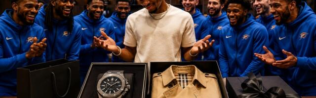 MVP NBA lige celom timu poklonio Royal Oak zveri!