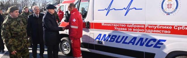 Nova sanitetska vozila i za Vojnu bolnicu u Nišu