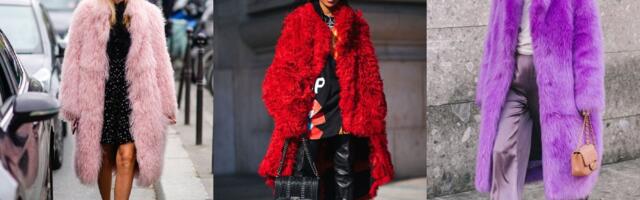 Veštačko krzno u boji - apsolutni hit ove sezone