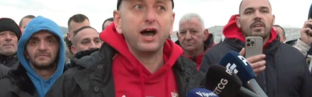 Knežević pozvao na "marš na Botun": Blokiran kružni tok ka aerodromu u Podgorici, najavljuju se nove blokade u Zeti