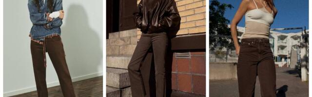 Braon farmerke su neočekivani zimski trend, a evo kako da ih stilizujete 