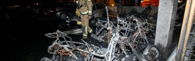 Požar u splitskoj garaži – potpuno izgorelo šest motora i tri automobila