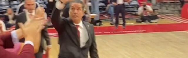 Arena gromoglasnim aplauzom pozdravila Sferopulosa (VIDEO)