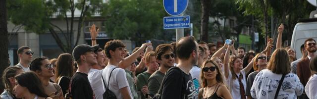 "Napad na jednog od nas je napad na sve nas“: Studenti večeras ispred Predsedništva