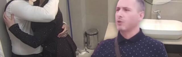 VRELA AKCIJA SANDRE I FILIPA U TOALETU! Miki ih uhvatio na delu, ZGROZIO se kad je video šta rade Đukićevi prsti! (VIDEO)