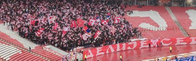 „Delije“ se dirljivom porukom oprostile od Vladimira Cvetkovića (FOTO+VIDEO)