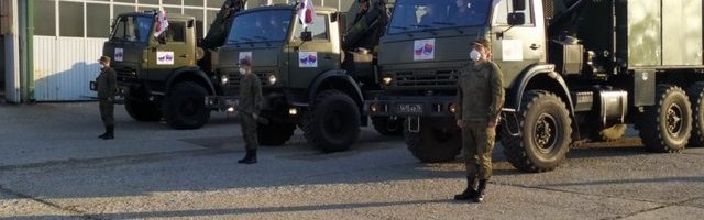 Ruski vojni stručnjaci krenuli u borbu protiv koronavirusa u Srbiji