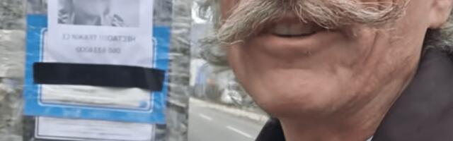 Nišlija Aca Jovan Krstić na banderi zatekao obaveštenje o sebi “nestao – traži se”: Neslana šala ili nešto drugo