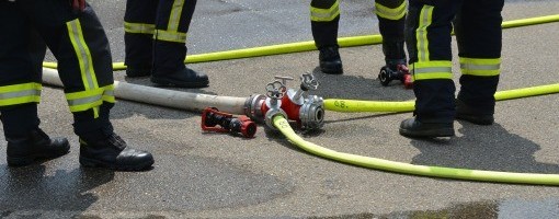 Požar u sušari soje Al Dahre u Padinskoj skeli