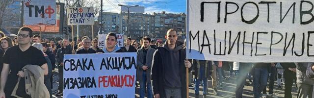 "Mašinci protiv mašinerije": Kako je nastao kultni transparent studentskih protesta