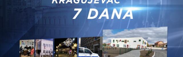 InfoKG 7 dana: Legalizacija "Svoj na svome", energetski sanirano šest škola, stiže "Zimska čarolija", MUP o stranim radnicima, posao za 36 ljudi...