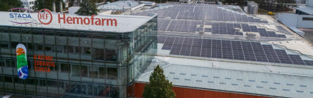 Хемофарм пустио у рад једну од највећих кровних соларних електрана у Србији