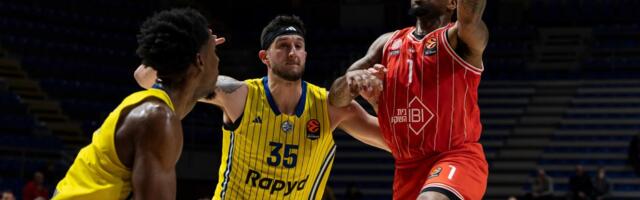 LOŠE VESTI ZA ZVEZDU IZ PIONIRA! Hapoel pobedio Makabi u Beogradu, crveno-beli ostali bez direktnog mesta u plej-ofu!